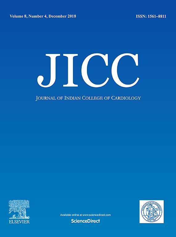 Go to journal home page - Journal of Indian College of Cardiology